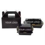 Custom Logo Disposable Packaging Boxes for Hamburger Fries Chicken ISO9001