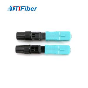 Wholesale SC UPC 0.3db Fast Fiber Optic Connector OM3 Fiber Field Assembly from china suppliers