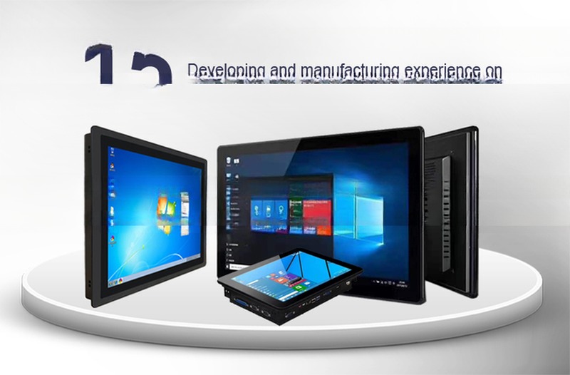 18.5" 19" inch LCD touchscreen interactive mini PC RFID card reader kiosk with Android Linux Ubuntu Win11/XP OS