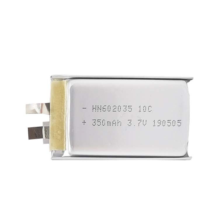 PL602035 MSDS 3.7V 350mAh Lithium Ion Polymer Battery