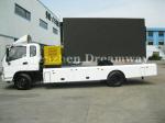 P10 Mobile Led Truck Advertising Screen , Outdoor Mounted Led Billboard HD 800Hz