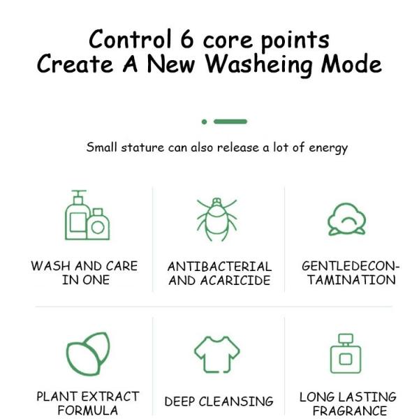 Space Saving Laundry Detergent Sheets Versatile Laundry Powder Sheets Skin Friendly