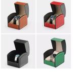 PU Leather Wrist Watch Boxes Packing Case 4c Offset Printing