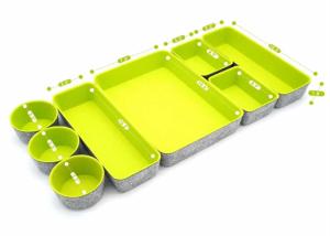 Wholesale 5mm 6 Colors Desk EN71 Felt Storage Bin For Jewelry Organizer from china suppliers