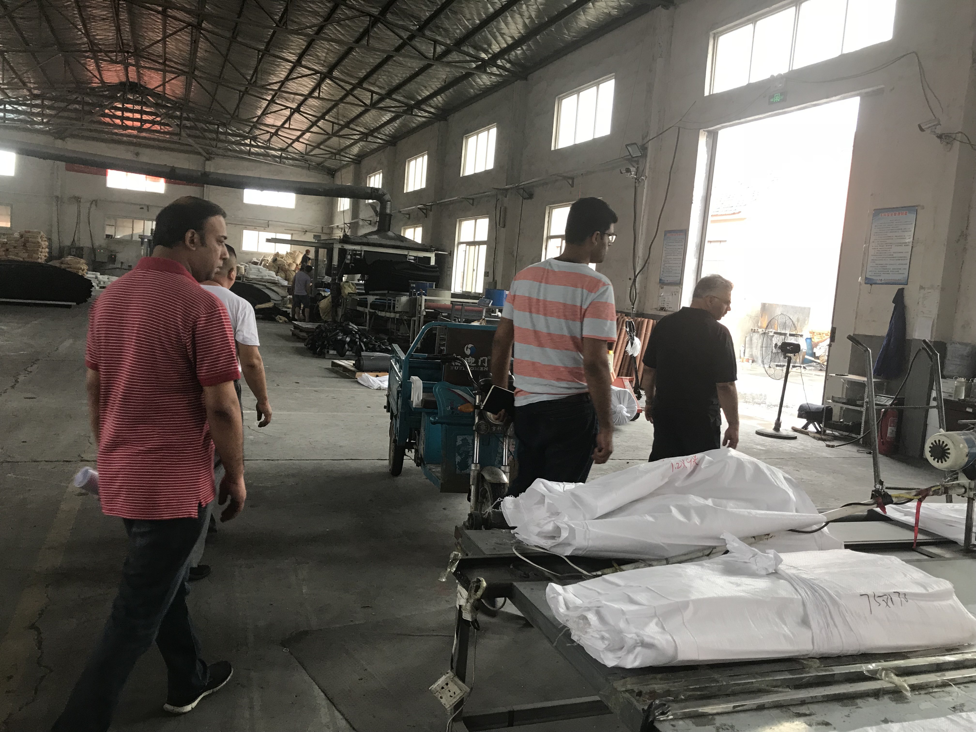 Custom Color Doormat Making Machine , Coil Mat Production Line Easy To Operate