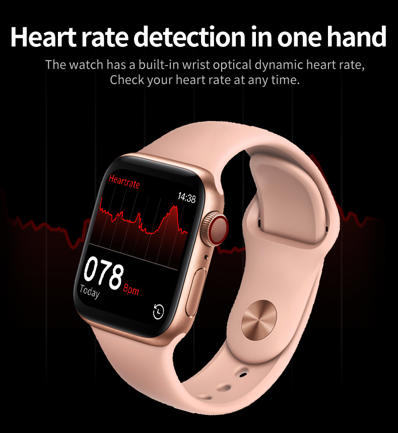 U98 Plus BT 5.0 Iwo5 Body Temperature Smartwatch Bluetooth Call