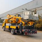 Customized Diesel Telescopic Boom Bucket Truck Aerial work Truck High-altitude