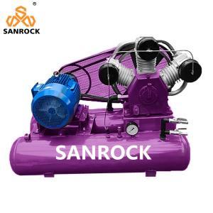 Wholesale Piston Air Compressors Machine Belt Driven Air Compressor With Tank Industrial Commercial Air Compressors from china suppliers