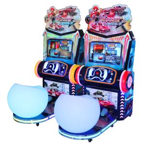 Wholesale Kids Car Racing Game Machine Children Driver Real Speed Coin Operated from china suppliers