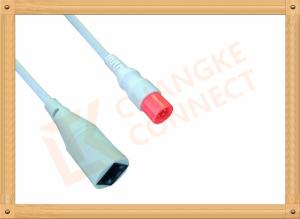 Wholesale MEK 6 Pin IBP Adapter Invasive Blood Pressure Cable Medex Abbott from china suppliers