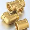 Wholesale Brass Pipe Connector Threaded Fitting copper pipe elbow tee fittings from china suppliers