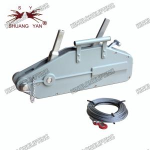 Wholesale 20 Meters Wire Rope Winch Wide Beam Flange Adjustment Range Self Locking from china suppliers