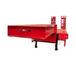 AND9408TDP 8 Axle High Strength Lowboy Truck Lowbed Semi Trailer for 60 80 100