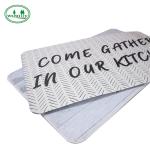 Durable Bathroom Door Floor 11mm Square Anti Fatigue Mat 460*760mm