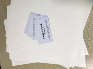 Wholesale White Plastic PETG Card Core Sheet For PETG Smart Card Body Production from china suppliers