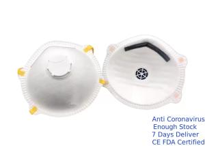 Wholesale Eco Friendly Valved Dust Mask , Ffp2v Save Mask With Adjustable Nose Piece from china suppliers