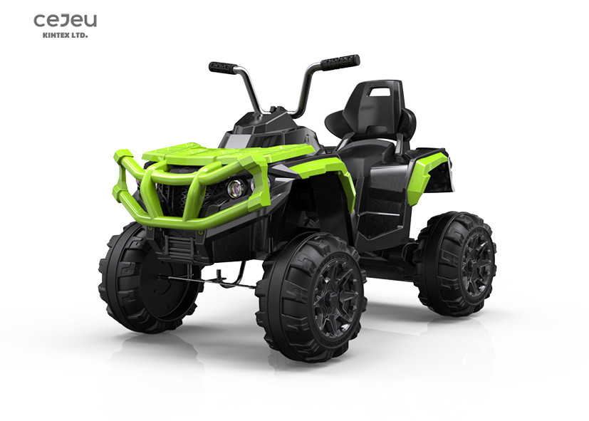 12V Battery Powerful Motor Drive Four Wheels Children Big Ride on Toy ATV Car