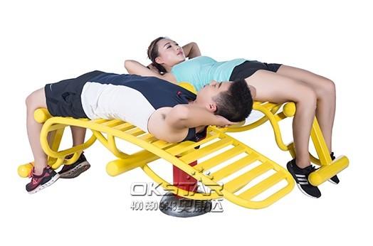 high quality Outdoor Fitness Equipment with TUV certificate EN 16630 sit up