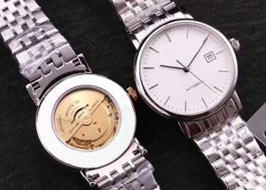 Wholesale Sapphire Crystal Automatic Dress Watch , 316L Automatic Case Watch 11mm Thickness from china suppliers