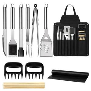 Wholesale OCPO Kitchen BBQ Grill Supplies 16 Inch Men Women Stainless Steel BBQ Utensils from china suppliers