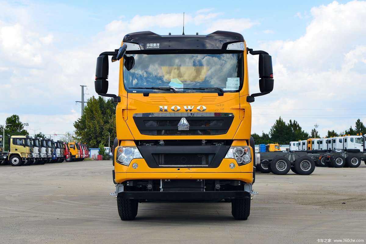 Howo TX 400HP 6*4 430hp Super Fuel Saving 55 Oil-saving Trailer Truck in EURO 5 standard
