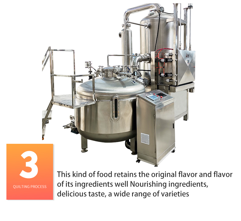 15KW Low Temperature Vacuum Frying Machine For Automatic Fried Fruits And Vegetables
