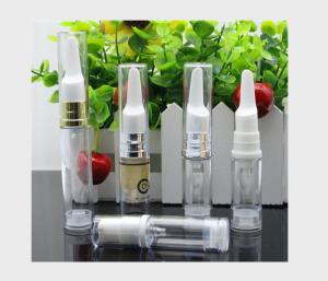 China Customized 5ml / 10ml Vacuum Airless Cosmetic Bottles For Skin Lotion on sale