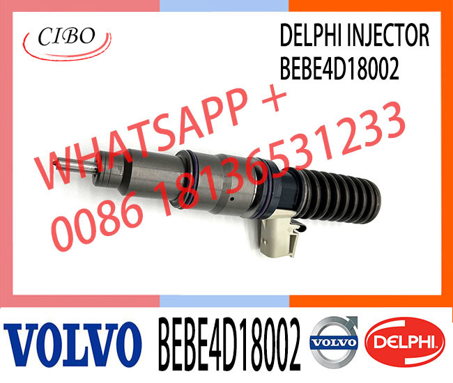 4 pin Diesel Fuel Injector 3801369 Common Rail Injector BEBE4D18002 For VOL Truck PENTA MD13