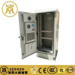 Double Walls Outdoor Telecom Cabinet 19 Inch AC Outdoor Unit Cabinet 32U