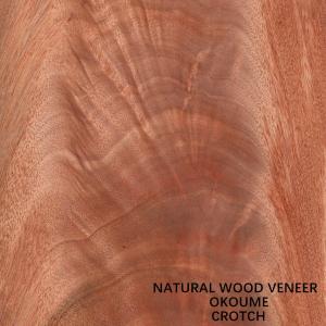 Wholesale Natural Okoume Wood Veneer Specially Crotch Grain Slip Match Service For Hotel Decoration from china suppliers