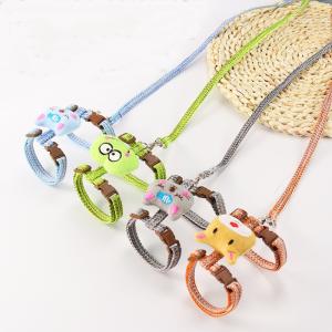 Wholesale I-Shaped Cat Walking Rope Anti Break Comfortable Adjustable Pet Traction from china suppliers
