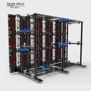 Wholesale Professional LED screen display Aluminum Steel Customized floor standing bracket from china suppliers