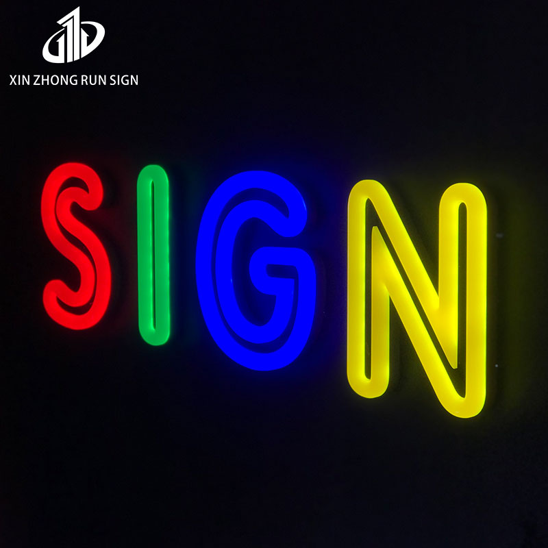 custom flex welcome letter name sign wedding neon bar signs led house numbers