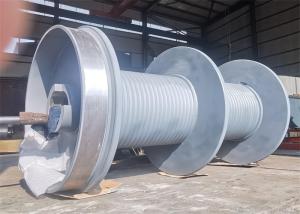 Wholesale 80mm Rope Diameter Lebus Grooved Drum 2500mm Length Steel For Shipyard from china suppliers