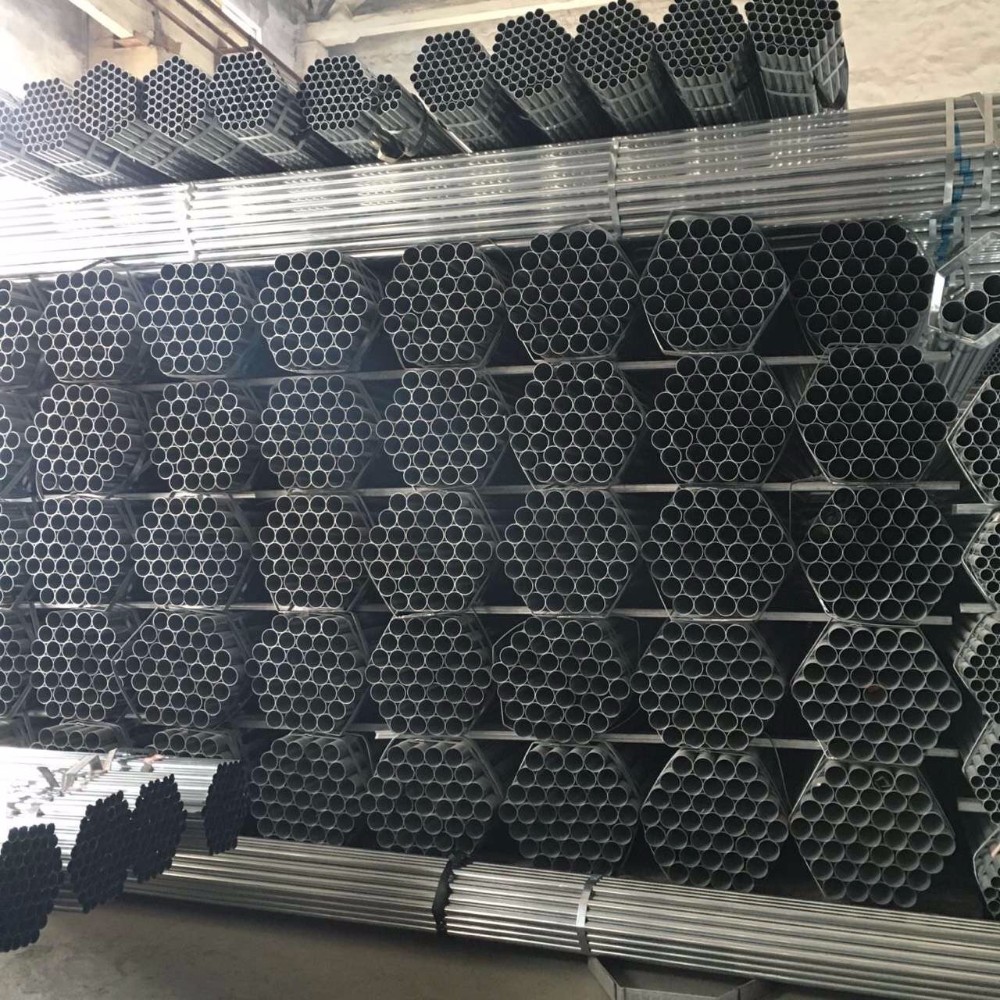 Pre Galvanized Square Steel Tube Light Zinc Coating 40-120g