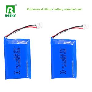 Wholesale Rechargeable Lipo Li Polymer Cell 803450 3.7V 1500mAh 5.5wh from china suppliers