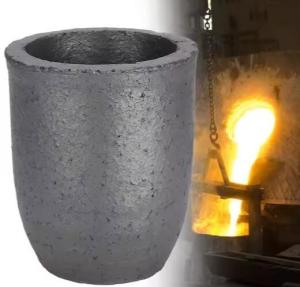 China Induction Melting Furnace Sic Saggar Silicon Carbide Graphite Crucible For Melting Copper Aluminum Gold on sale