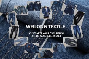 Wholesale Popular 9 Oz Cotton Polyester Denim Fabric Jean Fabric Textile from china suppliers