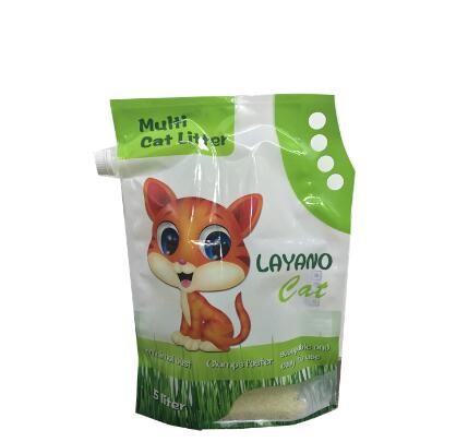 Custom design gravure printing matt opp pet cpp pe plastic k pouch pet dog food packaging bag