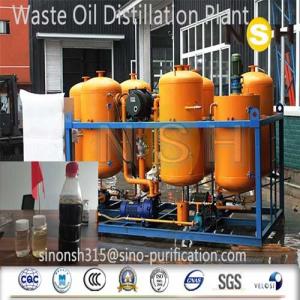 Wholesale 380V 3P Recycled Waste Oil Vacuum Distillation Machine from china suppliers