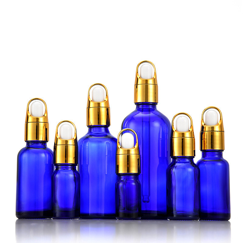 Private Label Oil Bottles 5ml 10ml 15ml 30ml 50ml 100ml Frosted Glass Dropper Bottle with Glass Pipette OEM/ODM Acceptable