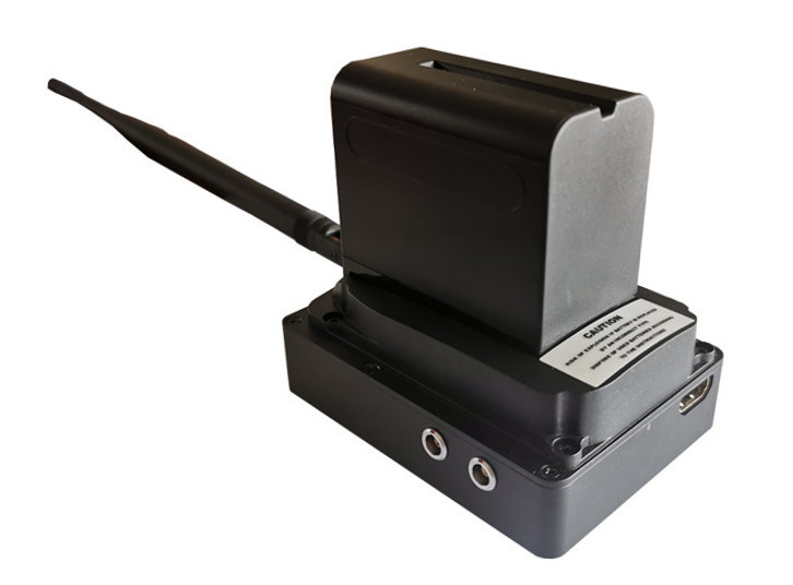 COFDM UAV Video Transmitter with Battery 20km LOS from air to ground Lightweight
