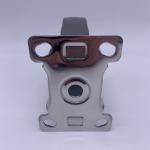 TPR Tread Rigid Plate 3 Inch Caster Wheels Stainless Steel