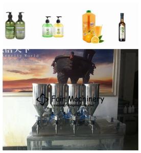 Wholesale 0.4mpa 500ml Shampoo Filling Machine Pneumatic For Liquid 40B/Min from china suppliers