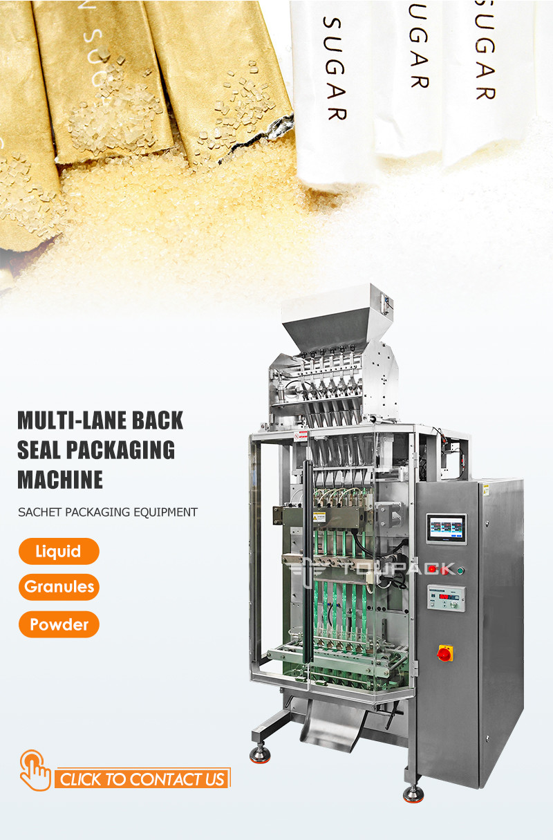 Multi Row Track Vertical Packing Machine For Liquid Sauce Sport Gel Chocolate Paste Mayonnaise Honey Condense