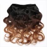 1b/4/30 Grade 7A Ombre Hair Weave 10"-30" Thick And Full Hair Ends