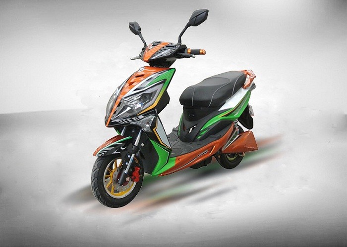 60V 800W Controller Battery Electric Powered Motor Scooters 20AH Battery Type