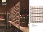 China Manufacturer Decorative Modern Design Metal Folding Screen Foom Dividers