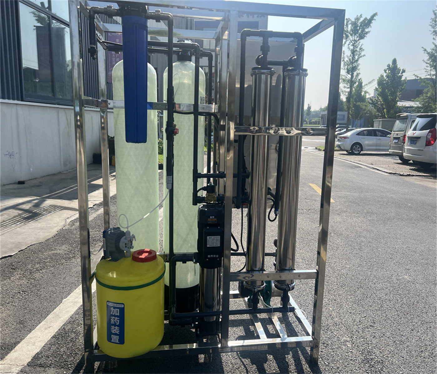 Customized 500L/H RO Machine Reverse Osmosis Water Treatment System Industry Membrane