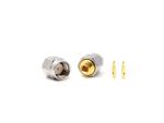 RF Connector Stainless Steel ISMA Male .086/RG405 Cable